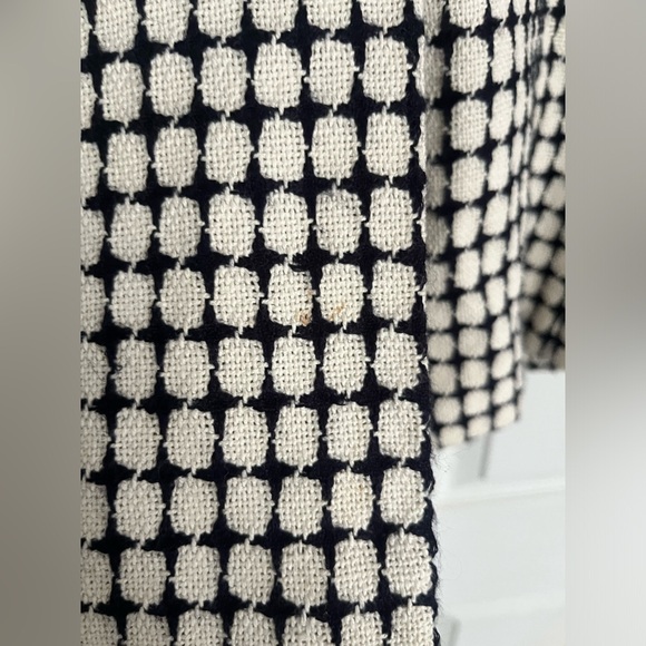 Ann Taylor Houndstooth Style B&W Business Career Jacket Blazer - Picture 5 of 10